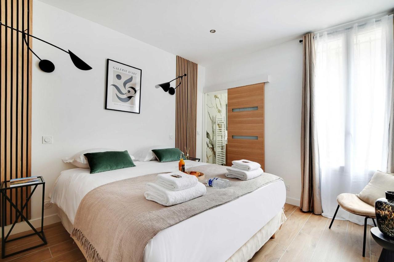 Welcoming Apartment - 1Br-4P - Sacre-Coeur Paris Bagian luar foto
